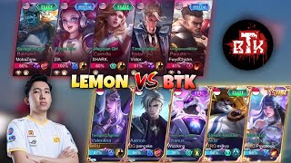 BTK vs RRQ Lemon Full Match [upl. by Ahsimed452]