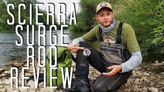 Review THE BEST LIGHT FLY ROD Scierra Surge 8 2 Dry Fly Trout Rod [upl. by Eillek]