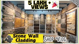 Natural Stone Wall Cladding Price in India  Wall Cladding Tiles Design [upl. by Nniuqal]