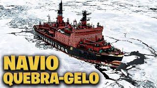 NAVIO QUEBRAGELO NUCLEAR  EUA ESTÃO PERDENDO PARA A RÚSSIA NO ÁRTICO 😱❄️ [upl. by Sperry212]