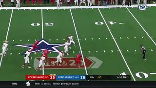 Greatest High School Football Finish North Shore wins 2018 6A Texas High School State Championship [upl. by Edda]