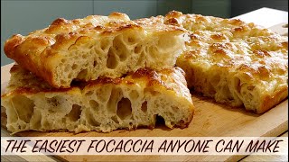 The EASIEST SAME DAY FOCACCIA that really ANYONE can make  THE ONLY VIDEO YOULL NEED [upl. by Greenebaum]