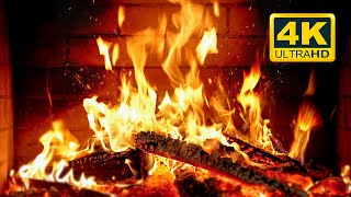 🔥 Cozy Fireplace 4K 12 HOURS Fireplace with Crackling Fire Sounds Fireplace video for TV 4K [upl. by Ynoble82]