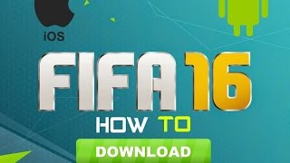 Como baixar FIFA 16 MOBILE SÓ PARA IOS [upl. by Sinegra]