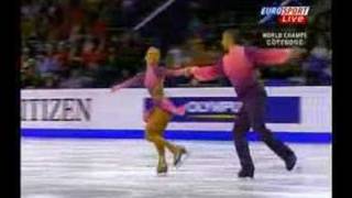 Aliona SAVCHENKO amp Robin SZOLKOWYs LP at 2008 worlds [upl. by Nylknarf]