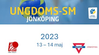 UngdomsSM i volleyboll 2023 plan 7 dag 2 [upl. by Ahsitak]