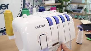 Curso de uso Máquina Brother Overlock 3534DT [upl. by Otto]