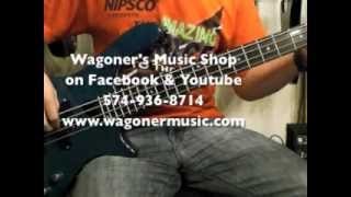 Wagonerss Music Shop Washburn T14 Taurus bass [upl. by Bradan]