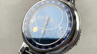 Patek Philippe Sky Moon Tourbillon 5002P001 Patek Philippe Watch Review [upl. by Yllus]