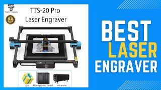 Best Laser Engraver  TwoTrees TTS 20 Pro CNC Metal Laser Engraver Review in 2025 [upl. by Enowtna813]