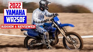 2022 Yamaha WR250F  First ride amp review  Enduro motorcycle [upl. by Ahtel]