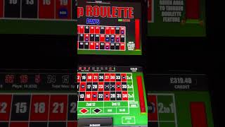 20p roulette fobt £2 max stake £50 table chips [upl. by Nahor]