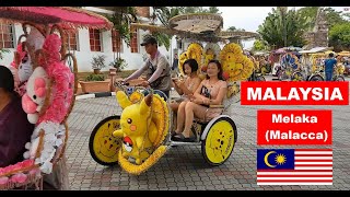 Malaysia Streets of Melaka Malacca [upl. by Adnarahs610]