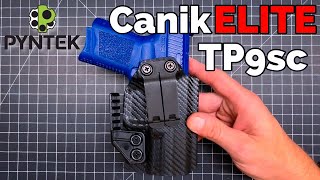 Canik Elite TP9 SC Kydex Holster Review  Pyntek Holsters [upl. by Wylie]