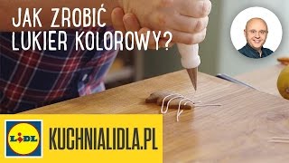 Jak zrobić LUKIER KOLOROWY i lukier BIAŁY 🍰  TRIK Pawła Małeckiego [upl. by Adaminah]