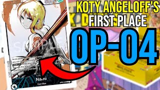 Koty Angeloffs FIRST PLACE OP04 Nami Deck Profile  Gameplay [upl. by Odlanier787]