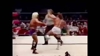 Ric Flair VS Kerry Von Erich NWA World Title 21385 Hawaii RicFlair KerryVonErich NWA [upl. by Ennahgiel]