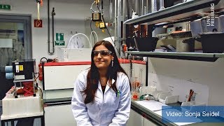 Unsere Azubis 1 Chemielaborantin Rim SayedAhmad Video Sonja Seidel [upl. by Tletski]