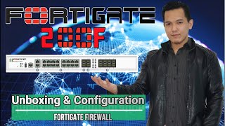 Unboxing and Configuring FortiGate Firewall 200F  Basic FortiGate Configuration  Latest Release 🔥 [upl. by Atima]