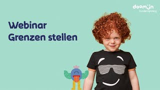 Webinar Grenzen stellen als pedagogisch professional [upl. by Beckman]