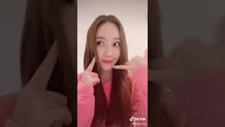 Jessica Jung Tiktok  Shh Knock Knock Loveyou [upl. by Nazar15]