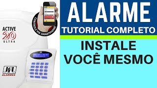 Alarme Instale Você mesmo Tutorial Completo  Alarme Residêncial  Alarme Comercial [upl. by Susan231]