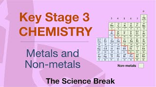 Key Stage 3 Chemistry  Metals and Nonmetals in the Periodic Table [upl. by Lopez115]