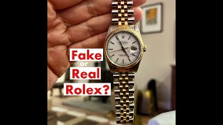 Rolex  Fake or Real How you can tell the difference  Easy Top Tips from David Harper [upl. by Intyre]