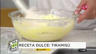 Receta dulce tiramisú [upl. by Tlevesor]