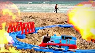 Thomas and Friends  Accidents will happen with EXPLOSION  Paris France [upl. by Aitnahs]