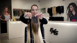 TUTORIAL EXTENSIONES cómo colocar un coletero en coletas [upl. by Osi]