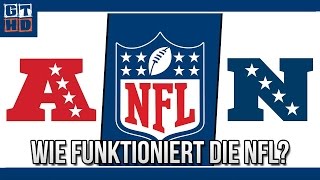 NFL Spielplan und Playoffs erklärt Grundlagen des American Football [upl. by Chadbourne35]