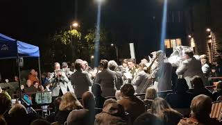 March Punchinello played by Abbey Brass in Delph at Whit Friday Brass Band Contest 24th May 2024 [upl. by Alicea272]