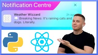 Observer Pattern Explained Python amp React Native Weather App Development [upl. by Darian388]