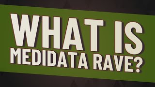 What is Medidata Rave [upl. by Boyce515]