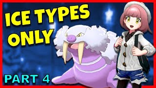 🔴 AND A POKEMON NEW YEAR ❄️  Pokémon Shield Ice Types Only [upl. by Yrak]