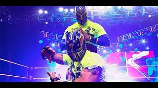 Sin Cara and Kalisto Lucha Dragons quotOvertimequot Ft MrFaceless [upl. by Lehcin66]