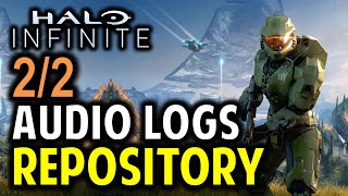 Repository All Audio Logs Locations  Halo Infinite Collectibles Guide [upl. by Garrett358]