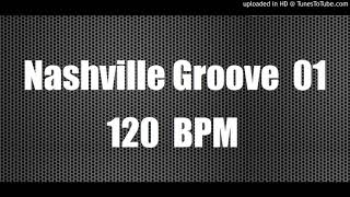 Nashville Groove 120 BPM  Drum Backing Track  Country 01 [upl. by Budd]