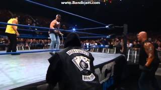 Sting Saves Hulk Hogan From The aces And eights  720 HD [upl. by Meggie]