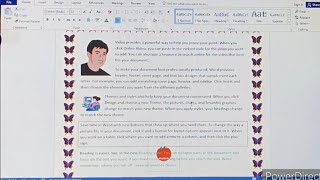 How to insert a clipart in MS word 2016 [upl. by Elfie506]