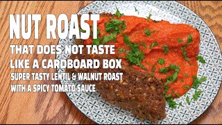 How To Make Nut Roast  Vegetarian Recipes  Vegan Recipes [upl. by Elletnohs]