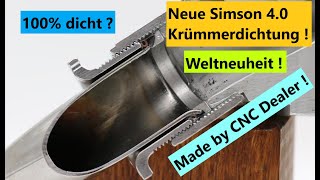 NEU  Simson 40 Krümmerdichtung made by CNC Dealer [upl. by Atwater922]