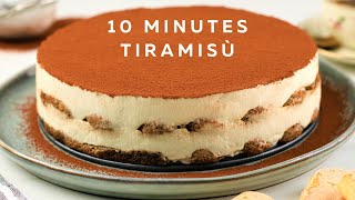 How To Make Tiramisu In 10 Minutes  Easy Tiramisu  Fuzz amp Buzz [upl. by Haibot]