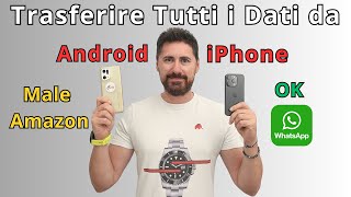 Iphone 15 Pro Come Trasferire Tutti i Dati da Android [upl. by Nyladnohr303]