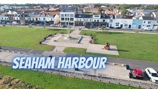 Seaham Harbour 4K DRONE FOOTAGE November 2021 [upl. by Risteau]