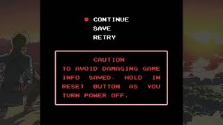 The Legend Of Zelda  Game Over NES [upl. by Tinya]