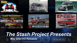 The Stash Project  May 2024 Model Kit Releases [upl. by Wit]