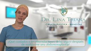 ¿Qué cuidados o recomendaciones debo seguir después de realizarme una abdominoplastia [upl. by Fried]