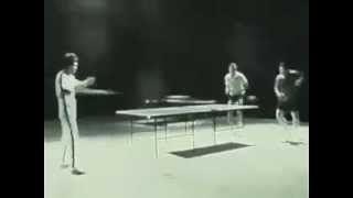 Bruce Lee  Ping pong with Nunchucks [upl. by Adnic]